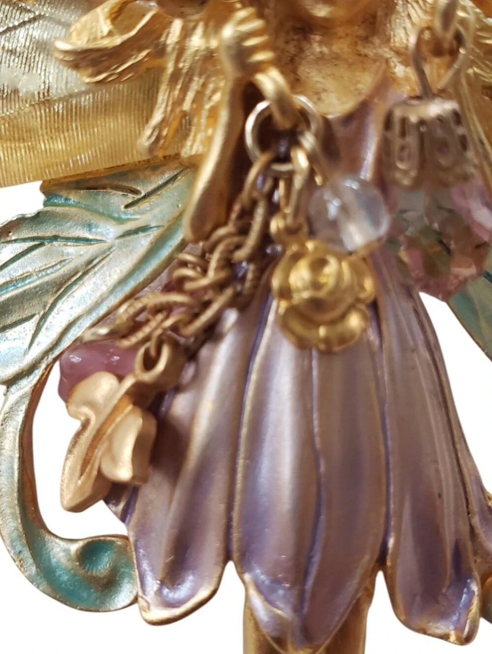 Vintage Kirks Folly Primrose the Butterfly Fairy Brooch Pendant Retired